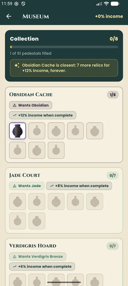 Relic Revival — Museum collection sets
