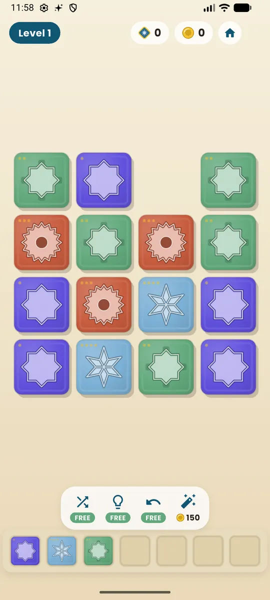 Zellia — Core match loop