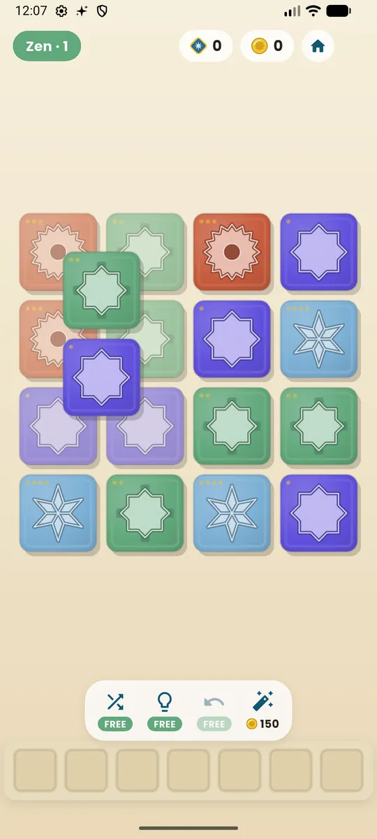 Zellia — Zen mode